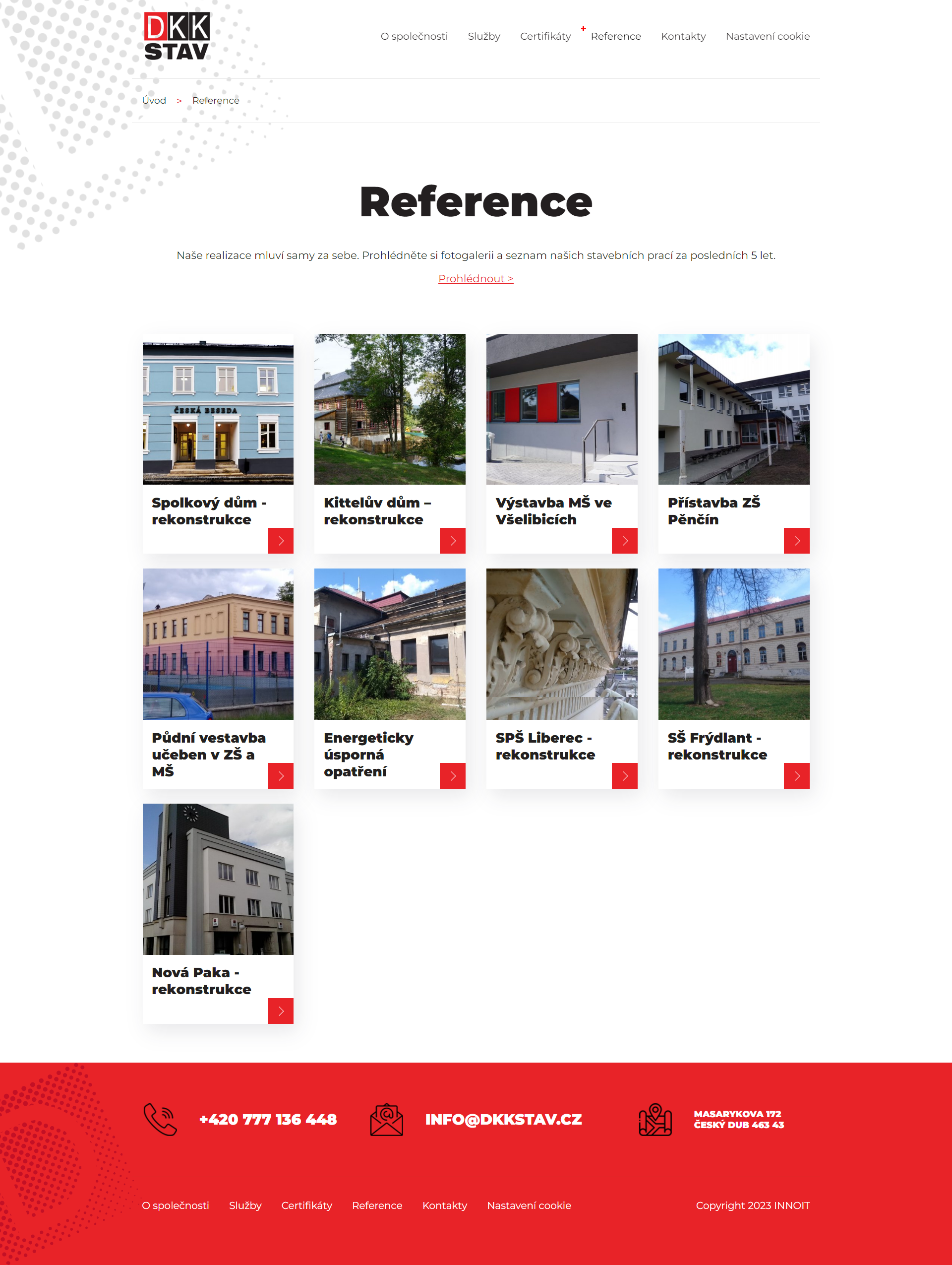 DKKstav - Český dub