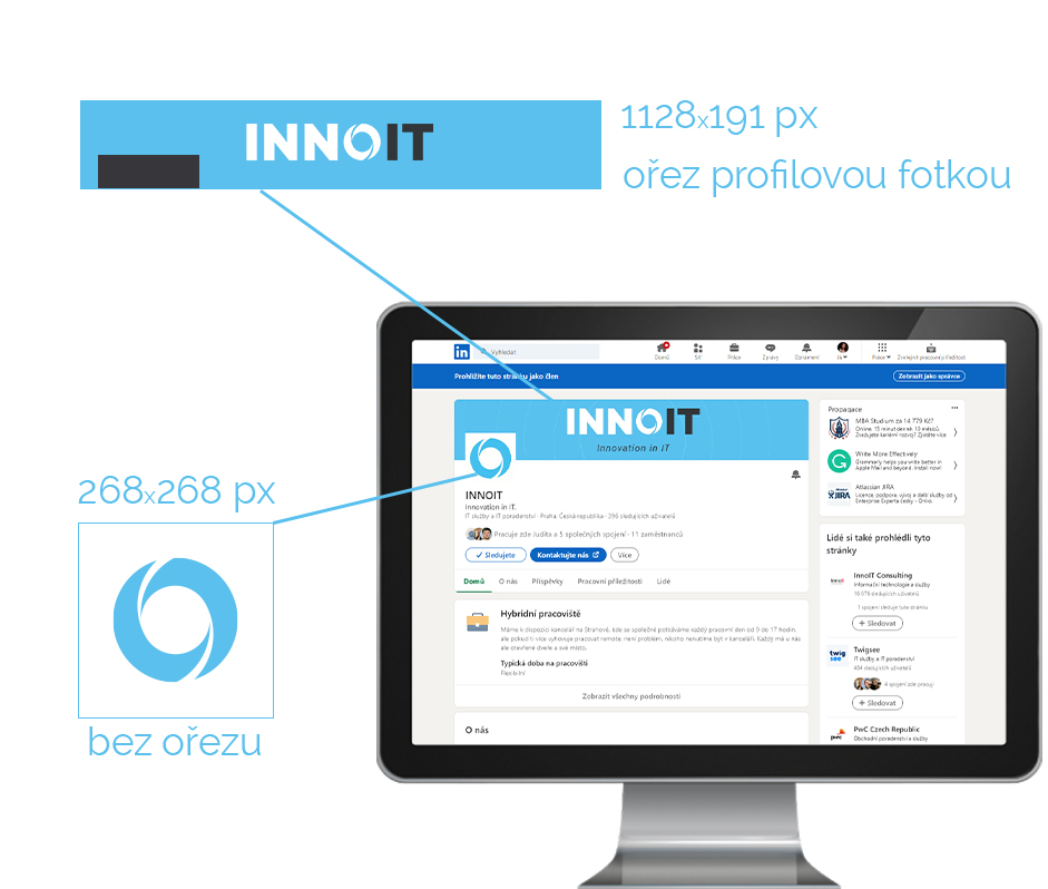 Linkedin - Úvodní obrázek bussiness