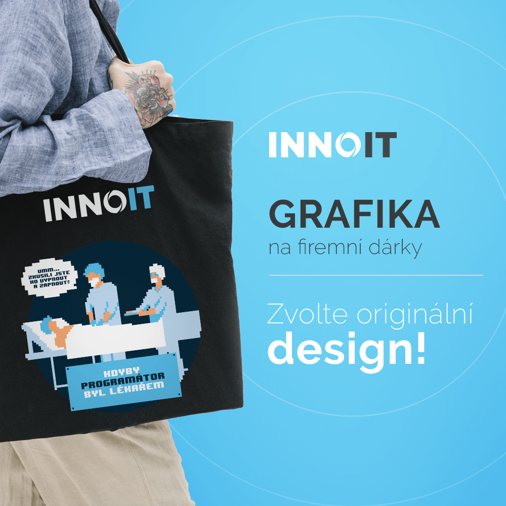 Grafický design - mockup - INNOIT