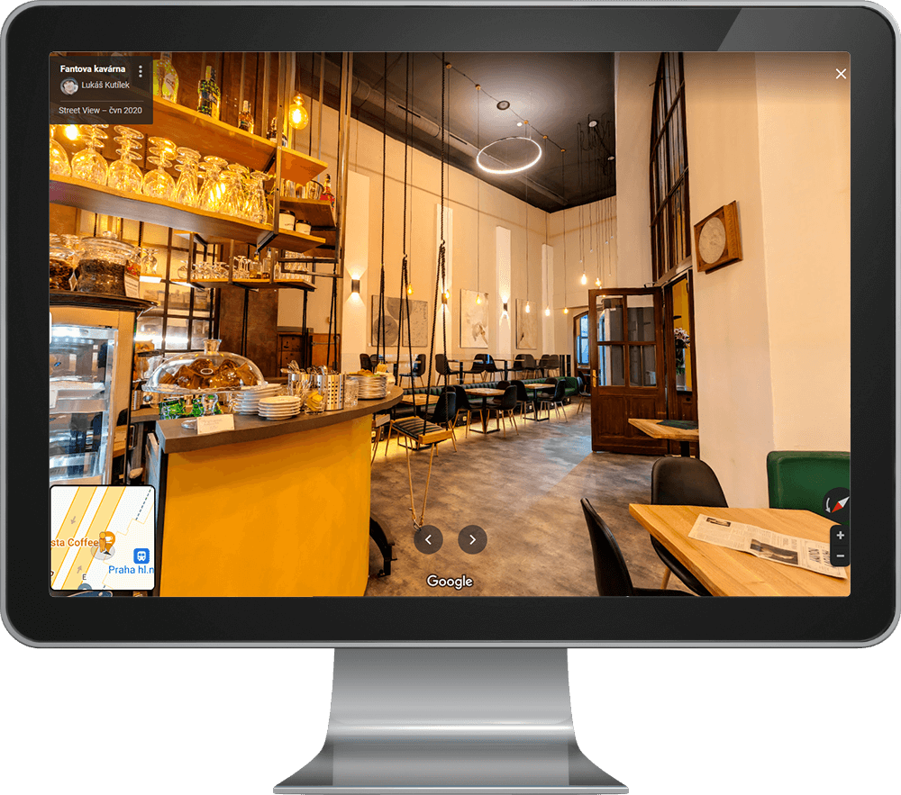 Virtuální prohlídka na Google maps - INNOIT