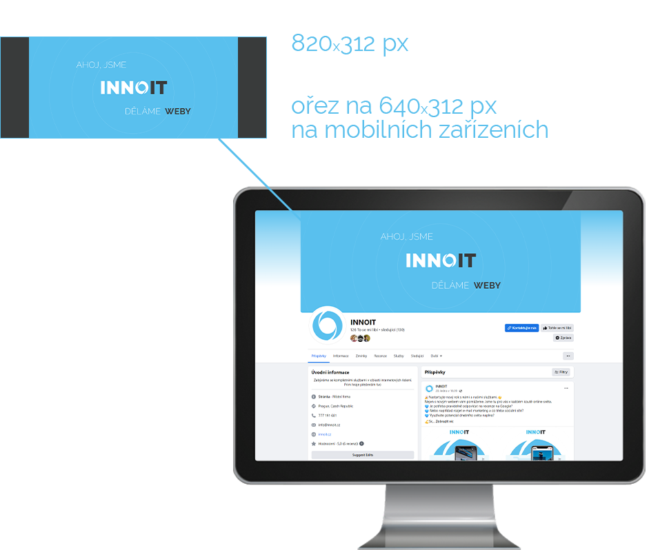 Úvodní fotografie Facebook profil - INNOIT