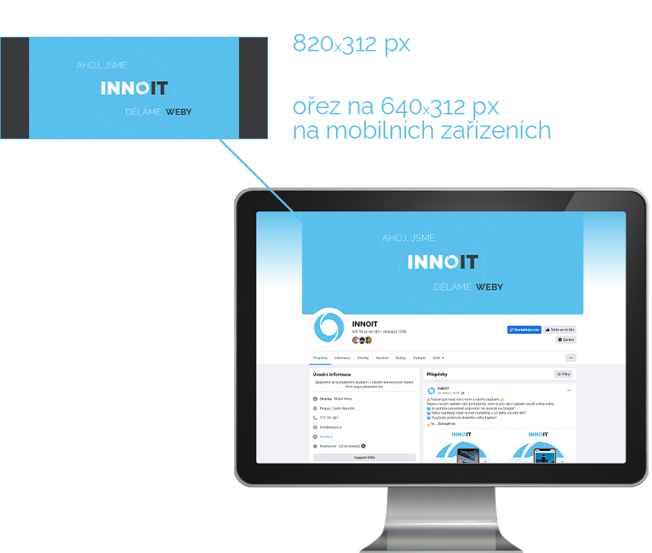 Úvodní fotografie Facebook profilu - INNOIT