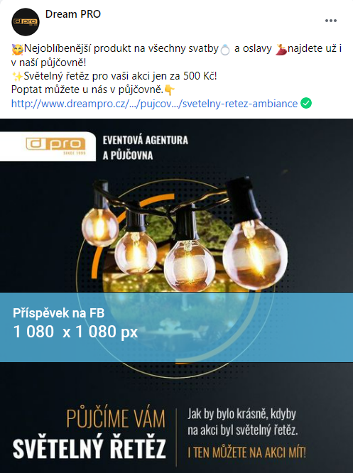 Rozměr Facebook příspěvku - INNOIT