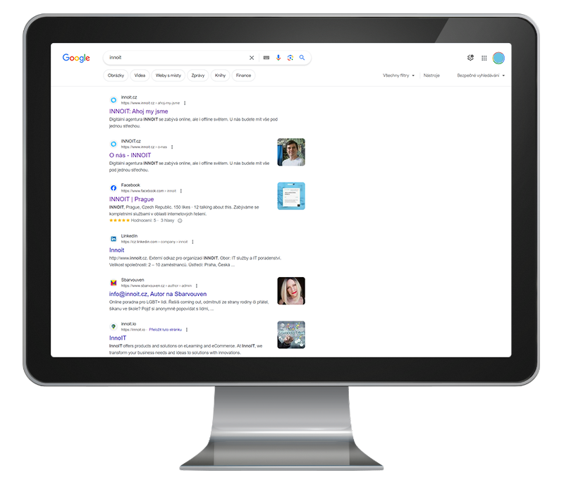 Vyhledávání na Google - INNOIT blog